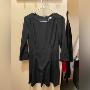 Divided (H&M) Long Sleeve, Black Dress (Size 8), Great Condition